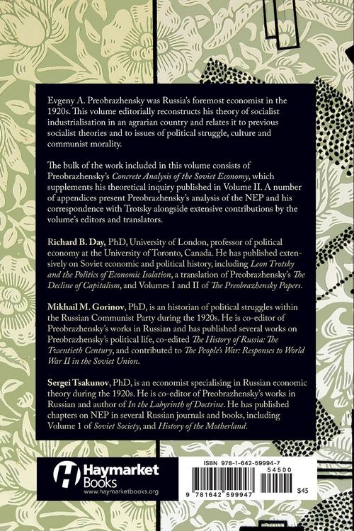 Produktbild: The Preobrazhensky Papers, Volume 3