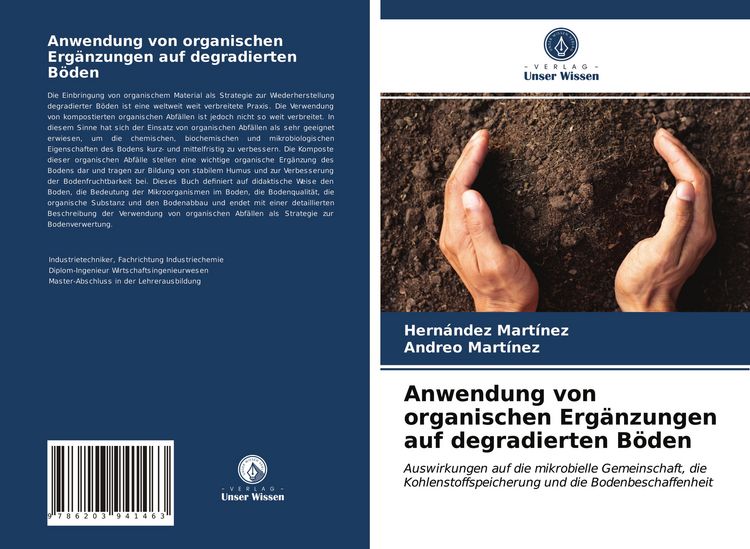 Produktbild: Anwendung von organischen Erg&auml;nzungen auf degradierten B&ouml;den