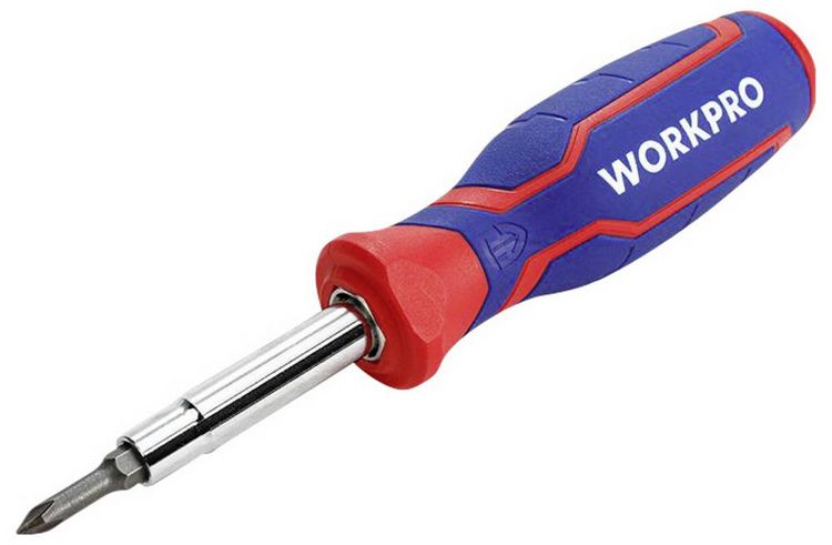 Produktbild: WorkPro Schraubendreher-Set PH2, 1/4", PH1, 3/16&rdquo; (4.8 mm)
