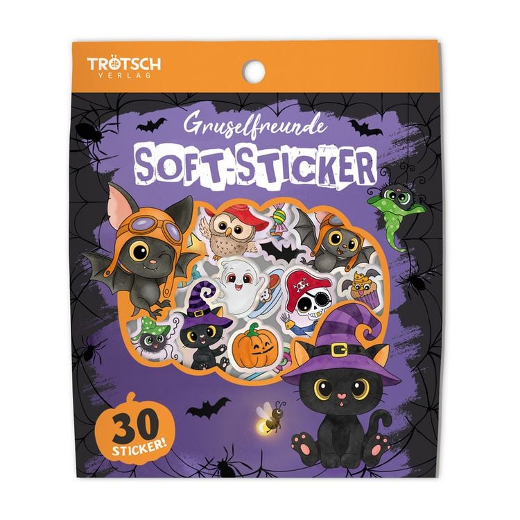 Produktbild: TR&Ouml;TSCH - Soft-Sticker Gruselfreunde