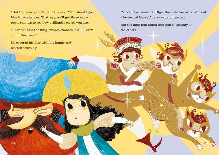 Produktbild: The King Who Thought He Was Clever: A Folk Tale from Russia