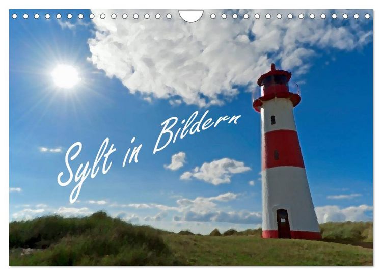 Produktbild: Sylt in Bildern (Wandkalender 2026 DIN A4 quer), CALVENDO Monatskalender