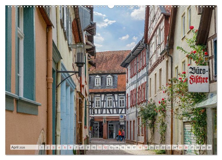 Produktbild: Bensheim Impressionen (hochwertiger Premium Wandkalender 2026 DIN A2 quer), Kunstdruck in Hochglanz