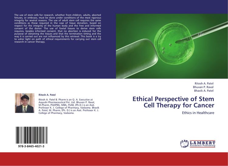 Produktbild: Ethical Perspective of Stem Cell Therapy for Cancer