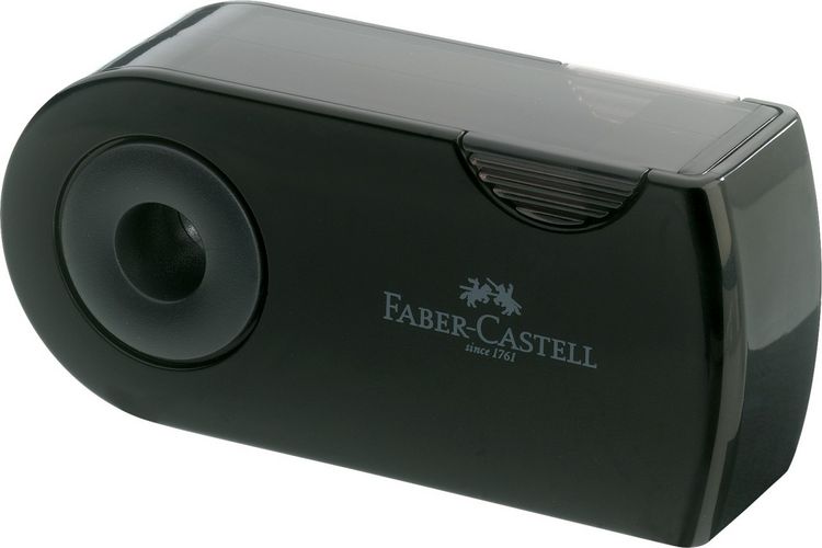 Produktbild: Faber-Castell Doppelspitzdose Sleeve schwarz