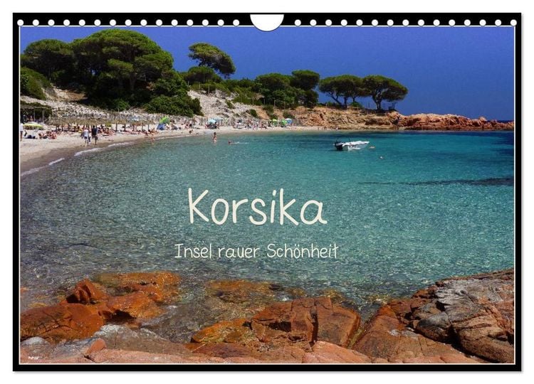 Produktbild: Korsika - Insel rauer Sch&ouml;nheit (Wandkalender 2026 DIN A4 quer), CALVENDO Monatskalender