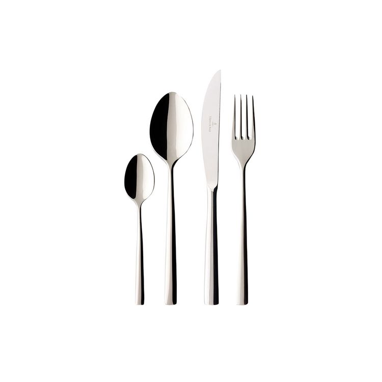 Produktbild: Villeroy & Boch Piemont Tafelbesteck 4tlg.