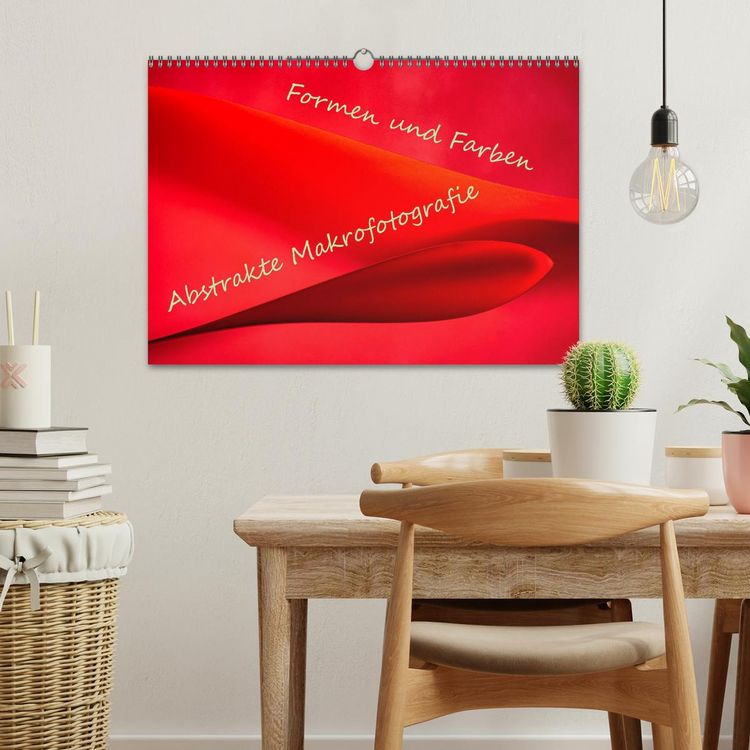 Produktbild: Formen und Farben - Abstrakte Makrofotografie (Wandkalender 2026 DIN A3 quer), CALVENDO Monatskalender