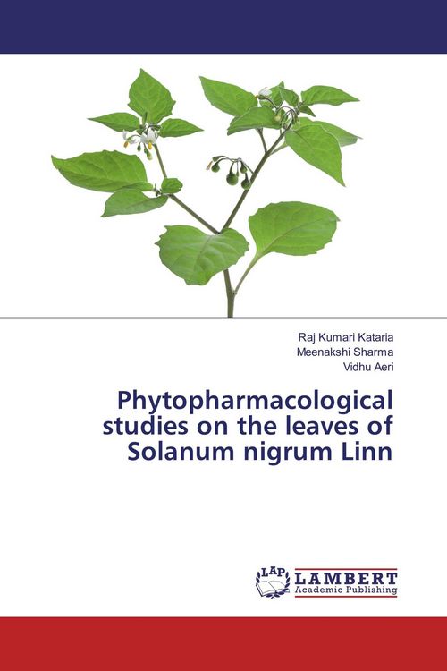 Produktbild: Phytopharmacological studies on the leaves of Solanum nigrum Linn