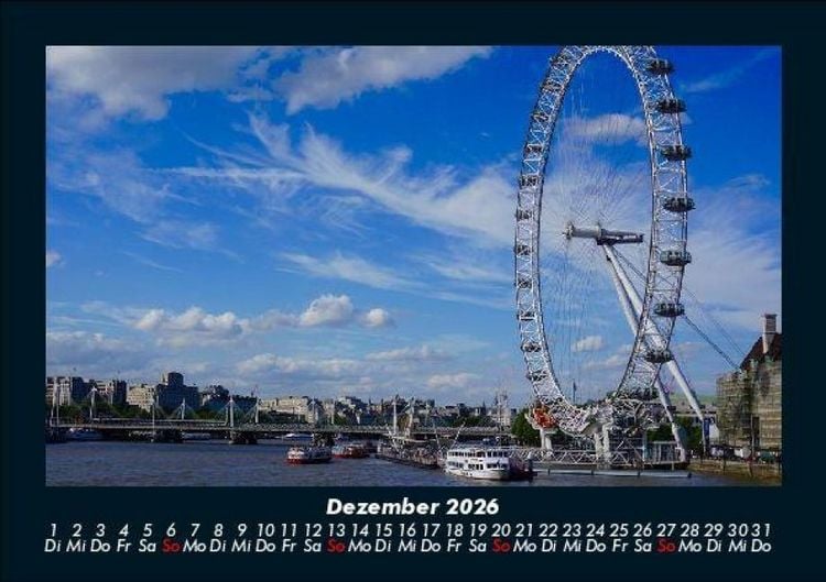 Produktbild: London - Impressionen 2026 Fotokalender DIN A5