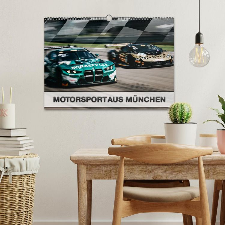 Produktbild: Motorsport aus M&uuml;nchen (Wandkalender 2026 DIN A3 quer), CALVENDO Monatskalender
