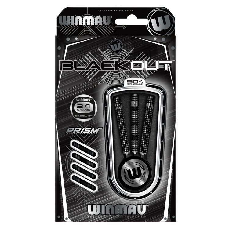 Produktbild: Winmau 7095.2 - Steeldart Winmau Blackout 1083-24g