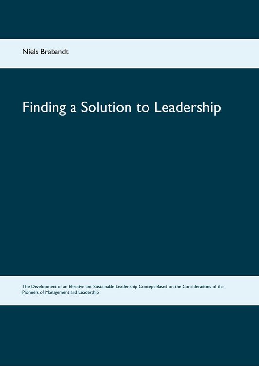 Produktbild: Finding a Solution to Leadership