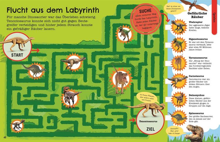 Produktbild: Mein Mitmach-Wissens-Kick. Dinosaurier