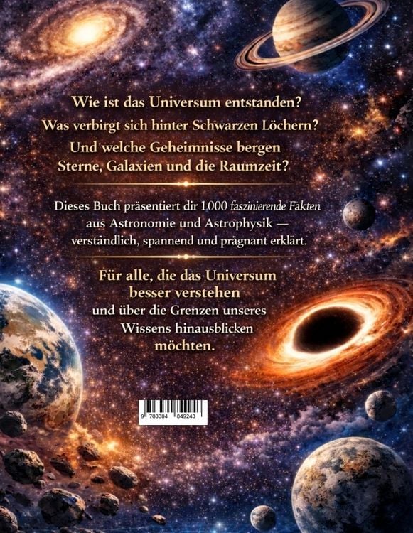 Produktbild: Mikulaschek, D: 1.000 Fakten &uuml;ber das Universum & Astrophysi