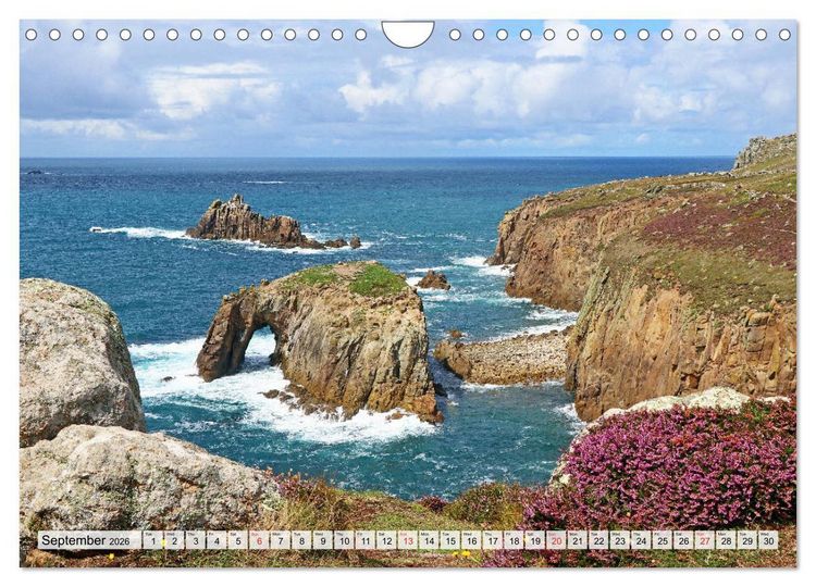 Produktbild: Magic South of England (Wall Calendar 2026 DIN A4 landscape), CALVENDO 12 Month Wall Calendar