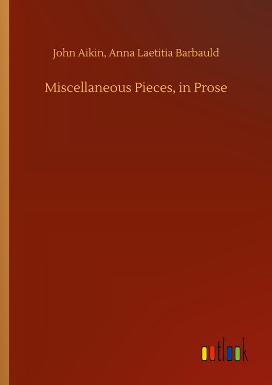 Produktbild: Miscellaneous Pieces, in Prose