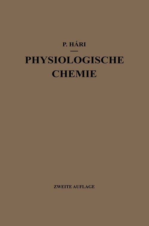 Produktbild: Kurzes Lehrbuch der Physiologischen Chemie