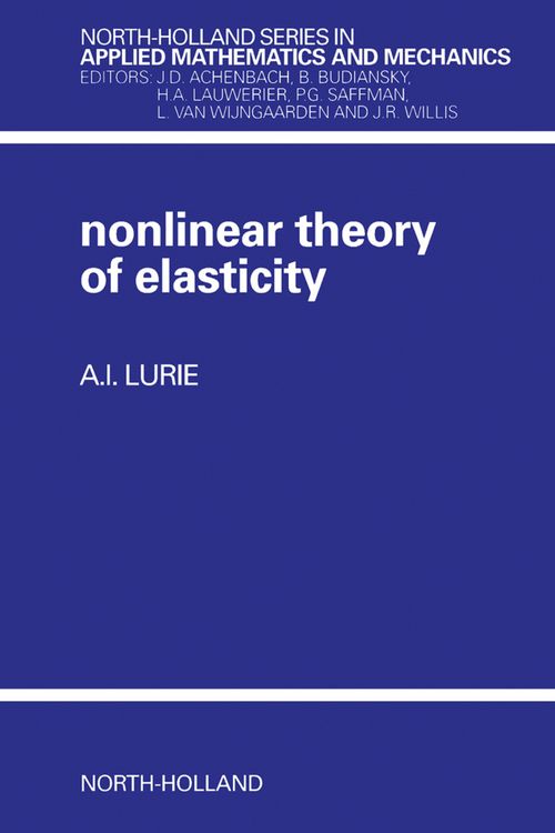 Produktbild: Non-Linear Theory of Elasticity