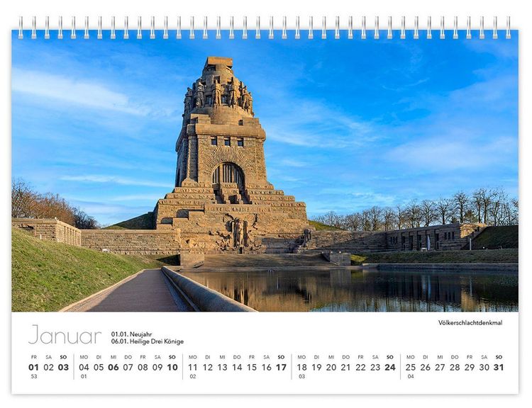 Produktbild: Kalender Leipzig kompakt 2027