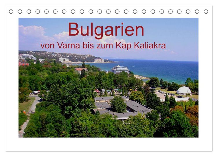 Produktbild: Bulgarien, von Varna bis zum Kap Kaliakra (Tischkalender 2026 DIN A5 quer), CALVENDO Monatskalender