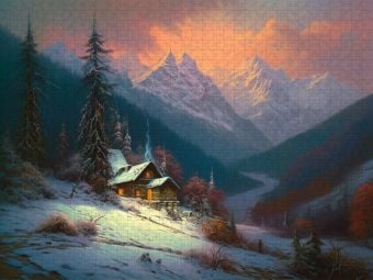 Produktbild: CALVENDO Puzzle An der Lichtung | 2000 Teile Lege-Gr&ouml;&szlig;e 90x67cm Foto-Puzzle f&uuml;r gl&uuml;ckliche Stunden