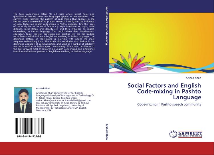 Produktbild: Social Factors and English Code-mixing in Pashto Language