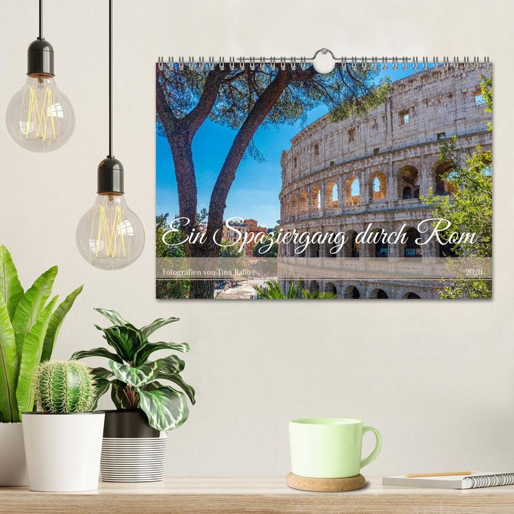 Produktbild: Ein Spaziergang durch Rom (Wandkalender 2026 DIN A4 quer), CALVENDO Monatskalender