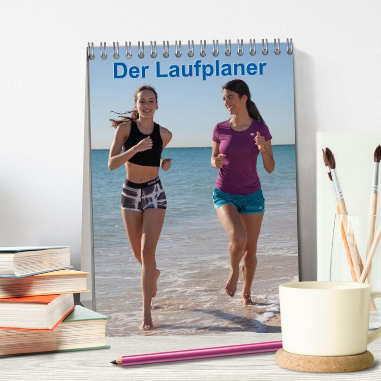 Produktbild: Der Laufplaner (Tischkalender 2026 DIN A5 hoch), CALVENDO Monatskalender