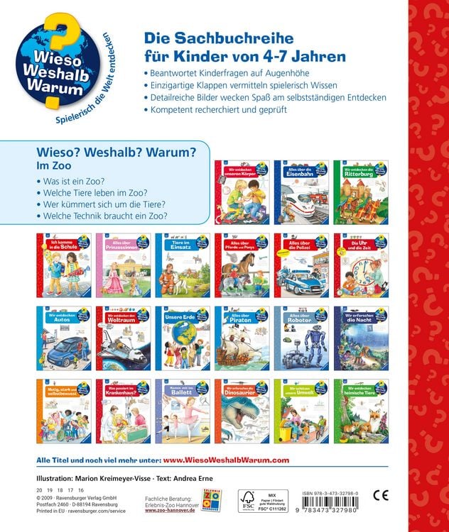 Produktbild: Wieso? Weshalb? Warum? Band 45 - Im Zoo