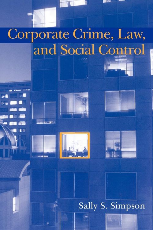 Produktbild: Corporate Crime, Law, and Social Control