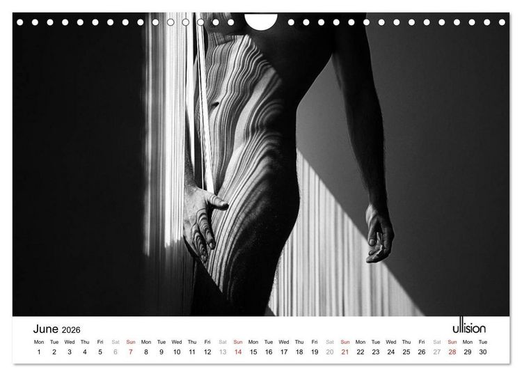 Produktbild: Male Nude Art (Wall Calendar 2026 DIN A4 landscape), CALVENDO 12 Month Wall Calendar
