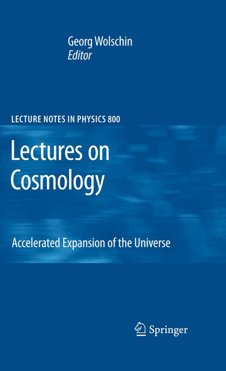 Produktbild: Lectures on Cosmology