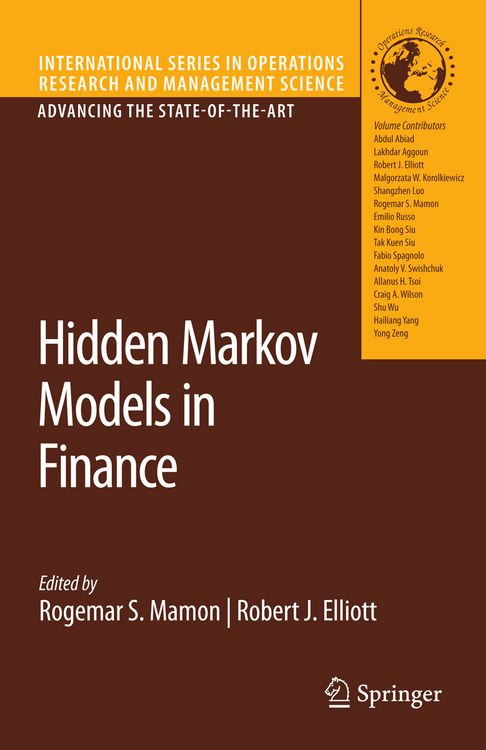 Produktbild: Hidden Markov Models in Finance