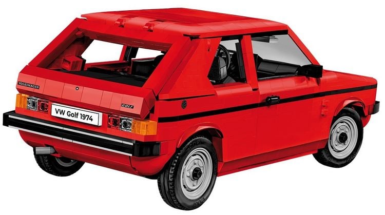 Produktbild: COBI Cars 24359 - Golf 1974-83, Ma&szlig;Stab 1:12, Bausatz 1533 Klemmbausteine