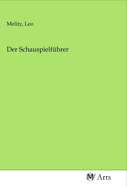 Produktbild: Der Schauspielf&uuml;hrer