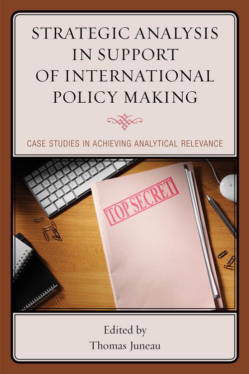 Produktbild: Strategic Analysis in Support of International Policy Making