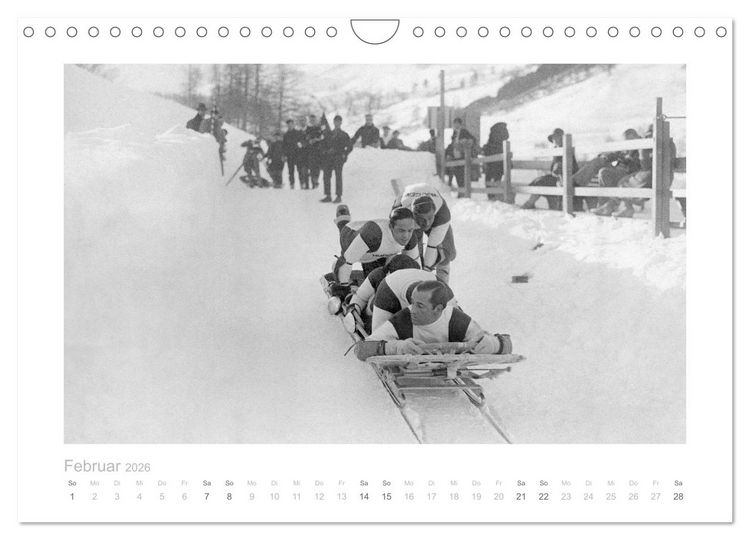 Produktbild: Wintersport und Wettbewerb (Wandkalender 2026 DIN A4 quer), CALVENDO Monatskalender