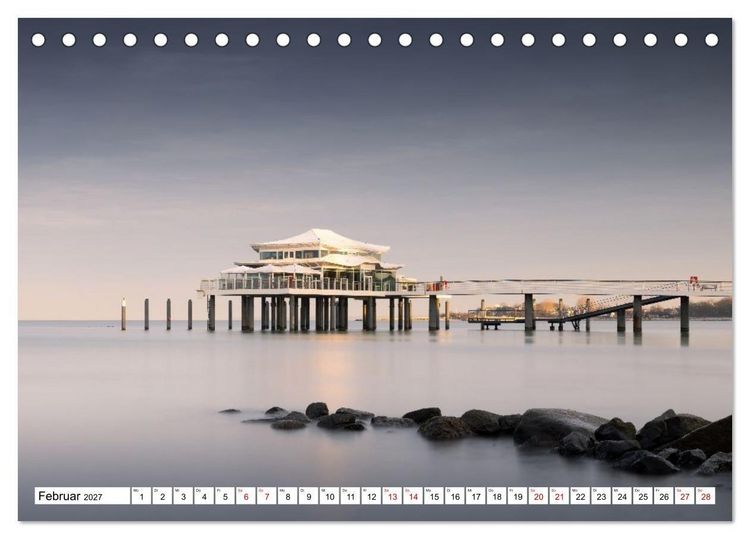 Produktbild: Schleswig-Holstein - Momente zwischen den Meeren (Tischkalender 2027 DIN A5 quer), CALVENDO Monatskalender