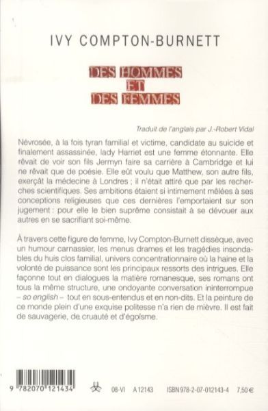 Produktbild: Des hommes et des femmes