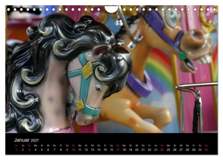 Produktbild: Jahrmarkt 2027 (Wandkalender 2027 DIN A4 quer), CALVENDO Monatskalender