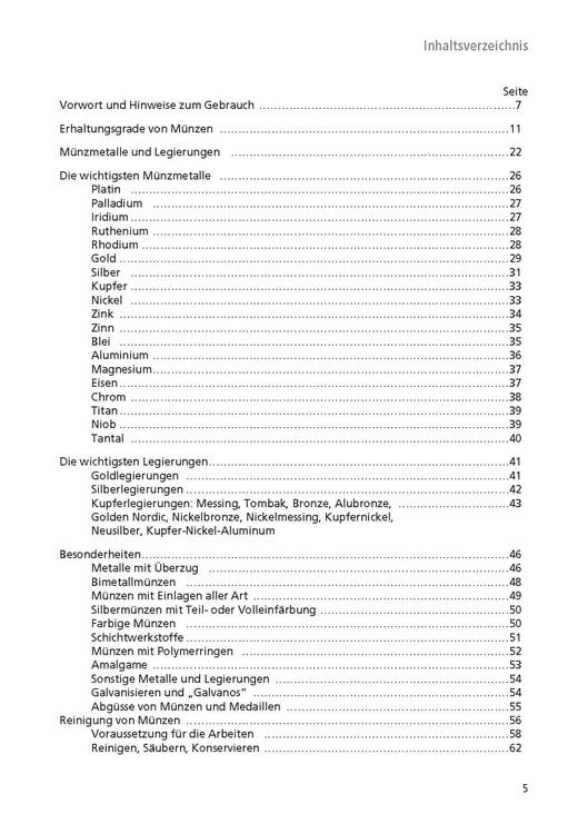 Produktbild: Handbuch zur M&uuml;nzpflege