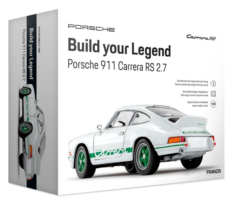 Produktbild: FRANZIS 67267 - Porsche 911 Carrera RS 2.7 - Build your Legend Grand-Prix-Wei&szlig;