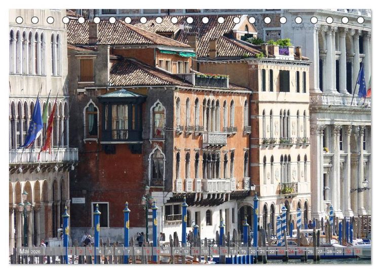 Produktbild: VENEDIG - Perle der Lagune (Tischkalender 2026 DIN A5 quer), CALVENDO Monatskalender