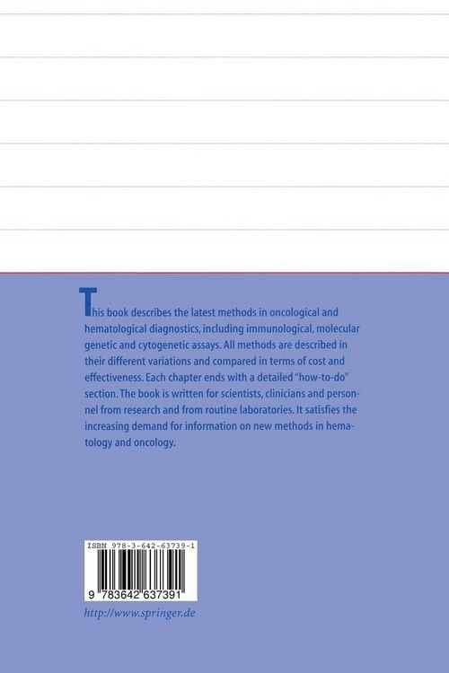 Produktbild: New Diagnostic Methods in Oncology and Hematology