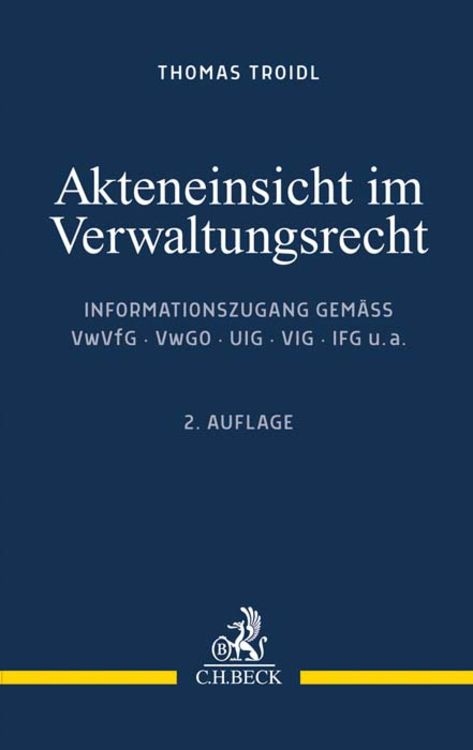 Produktbild: Akteneinsicht im Verwaltungsrecht