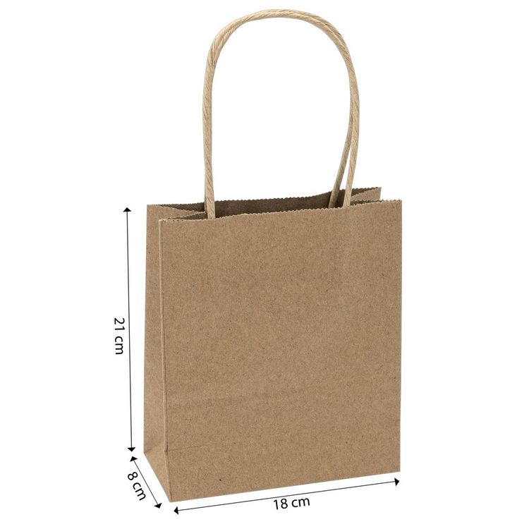 Produktbild: Idena Papiert&uuml;ten braun 18x21x8cm 20 St&uuml;ck