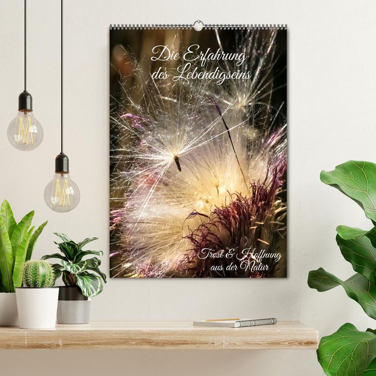 Produktbild: Die Erfahrung des Lebendigseins (Wandkalender 2026 DIN A2 hoch), CALVENDO Monatskalender