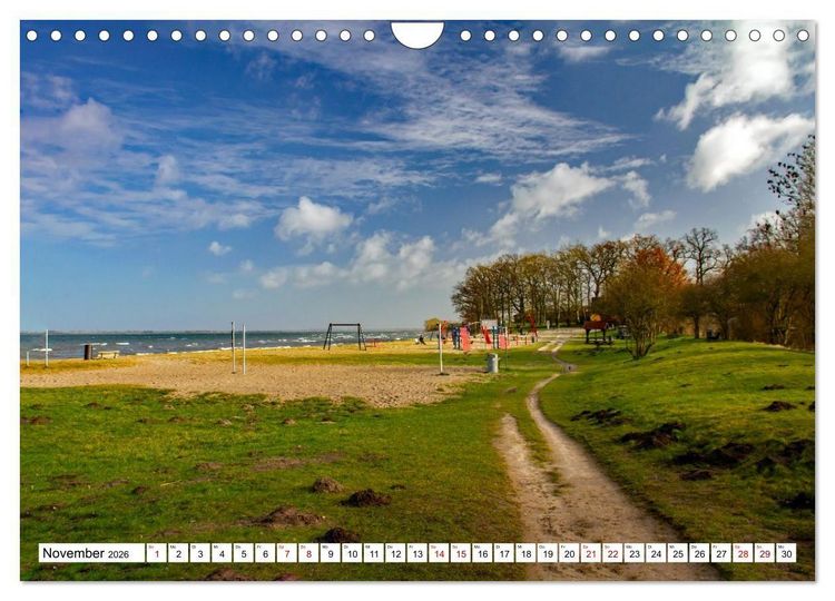 Produktbild: Naturparadies Zierow - Ostsee Idylle pur in der Wismarer Bucht (Wandkalender 2026 DIN A4 quer), CALVENDO Monatskalender