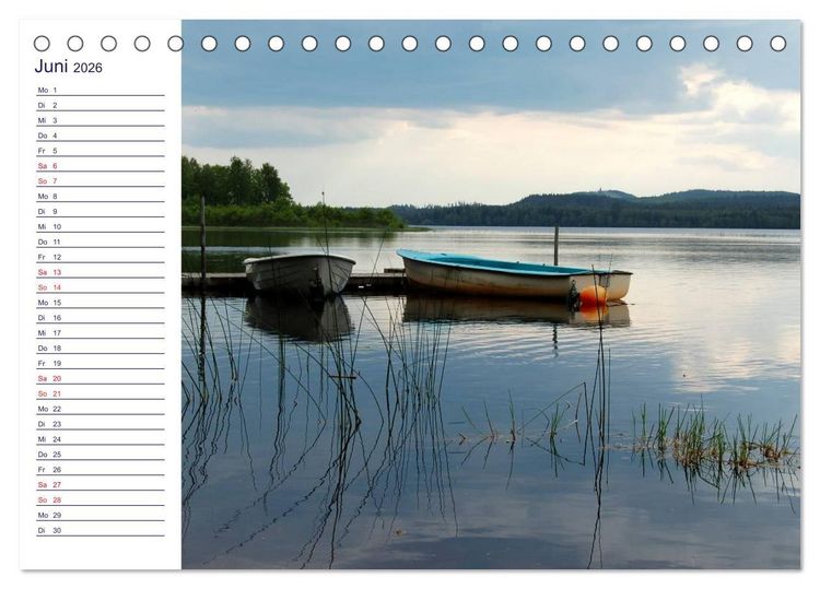 Produktbild: faszinierendes Schweden Smaland (Tischkalender 2026 DIN A5 quer), CALVENDO Monatskalender